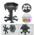 6 pcs/set Party Bar Accessories Beer Wine Fast Fill Tool Filling Liquids Shots Plastic 6 Shot Glass Beverage Dispenser